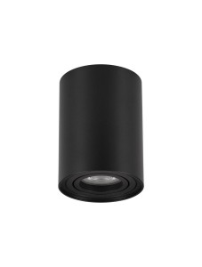 ACANCUN LE61622 Czarna lampa sufitowa cylindryczna minimalistyczna