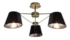 CORTEZ LAMPA WISZĄCA 3X40W E14 PATYNA