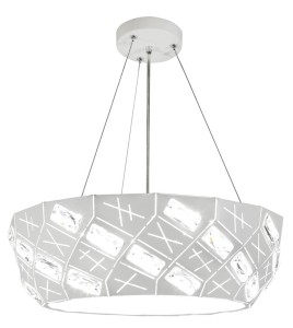 GLANCE LAMPA WISZĄCA 36 4X40W G9  Z ŻARÓWKĄ BIAŁY