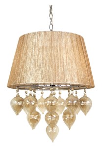 ELISSA LAMPA WISZĄCA 3X40W E14 SZARO BEŻOWY