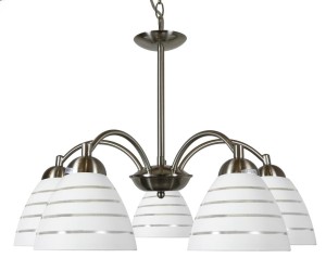 ULI LAMPA WISZĄCA 5X60W E27 SATYNA
