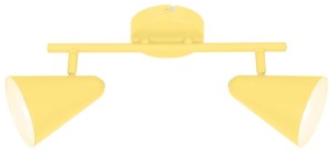AMOR LAMPA SUFITOWA LISTWA 2X40W E14 BANANOWY