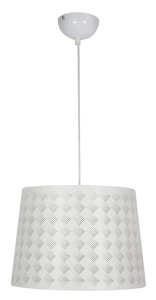 ORLANDO LAMPA WISZĄCA 35 KRATKA 1X60W E27 BIAŁY
