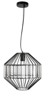 ALVARO 2 LAMPA WISZĄCA 30 1X40W E27 CZARNY