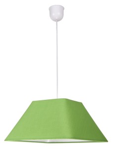 ROBIN LAMPA WISZĄCA 35 1X60W E27 ZIELONY  PROMO (ABAŻUR 77-01726+LINKA 85-89369)