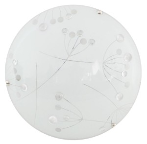 FLORAL LAMPA SUFITOWA PLAFON 30 1X10W LED 3000K TRANSPARENTNY