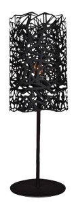 TAURUS LAMPA GABINETOWA 1X60W E27 CZARNY (D23/H56)