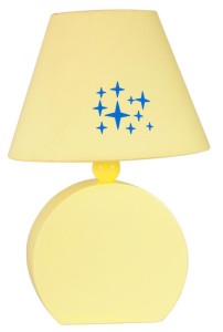 OFELIA LAMPA GAB. MDF 1X40W E14 ŻÓŁTA