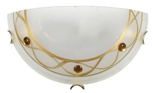 LAMPA GIARA PLAFON 1/2 1X60W E27 BURSZTYNOWY
