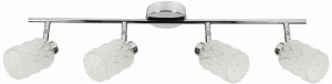 LAMPA TRANS LISTWA 4X40W G9 CHROM