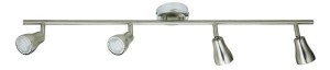 LAMPA JAWA LISTWA 4X7W GU10 ENERGO  NIKEL MATT