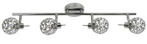 LAMPA PUZZLE LISTWA 4X40W G9 CHROM