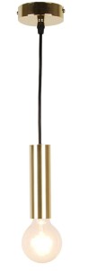 DALLAS 50101034 Lampa wisząca rurka 142 MM pojedyncza ZŁOTY