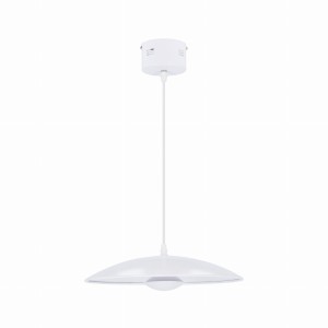LAMPA WISZĄCA LUND 1 BIAŁY 114x34x34
