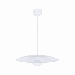 LAMPA WISZĄCA LUND 1 BIAŁY 115x48x48