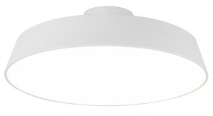 LAMPA SUFITOWA ORLANDO 1 SATYNOWY BIAŁY 30