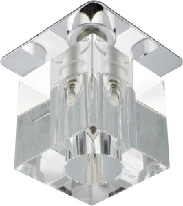 SK-18 CH/WH G4 CHROM OPR. STROP. STAŁA KRYSZTAŁ 20W G4 TRANSPARENTNA