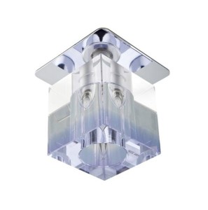 SK-18 CH/PU-P G4 CHROM OPR. STROP. STAŁA KRYSZTAŁ 20W G4 FIOLETOWY PASEK