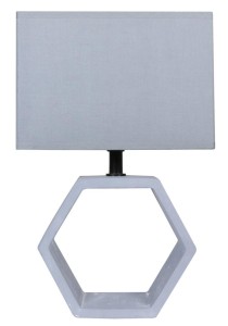 VIDAL LAMPA CERAMICZNA 1X40W E27 GRAFITOWY