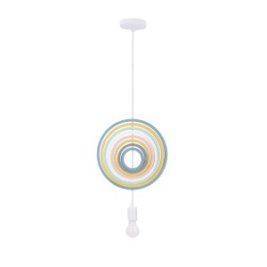 HOOPS 8 LAMPA WISZĄCA 1X20W E27 IQ KIDS MIX KOLOR