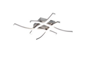 ROUTE plafon satynowe fale LED 4x5W 4000K 