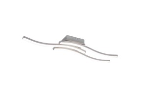 ROUTE plafon satynowe fale LED 3x5W 4000K
