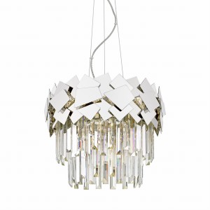 P0506-05A-F4AC QUASAR LAMPA WISZĄCA CHROME