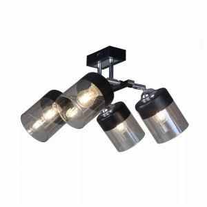 CL19020-4-BL PORTO LAMPA SUFITOWA CZARNA/BLACK