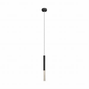 P0461-01E-P7P7 ONE LAMPA WISZĄCA CZARNA/BLACK