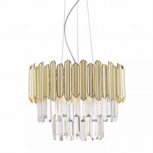 P0535-05B-F4J7 GLADIUS LAMPA WISZĄCA ZŁOTA/GOLD