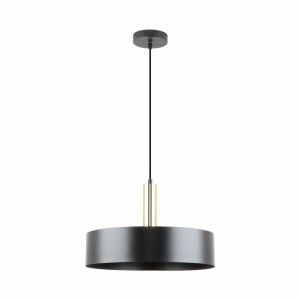 A8133XL LEO LAMPA WISZĄCA CZARNY MAT+ZŁOTO/MATT BLACK+GOLD