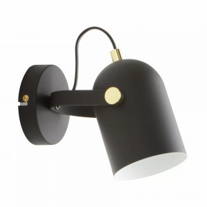 A6005-1 ARIES KINKIET CZARNO-ZŁOTY/BLACK-GOLD