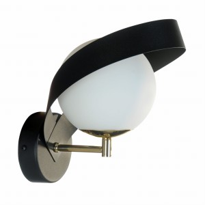 1140 KINKIET NELA CZARNO-ZŁOTY/BLACK-GOLD