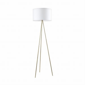 A4001-GLD CARA LAMPA PODŁOGOWA BIAŁA/WHITE