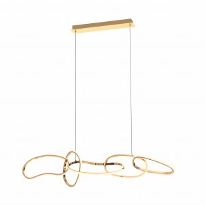 MD7361-5A-EGT CHOLET LAMPA WISZĄCA ZŁOTA/GOLD