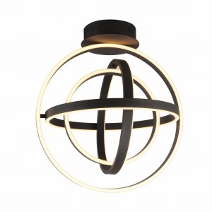 MX9203-4-3BD TESS LAMPA SUFITOWA CZARNA/BLACK