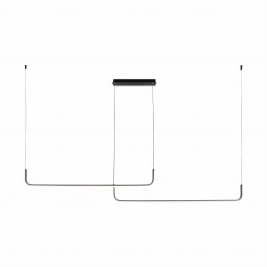 2023199-BK RIKE LAMPA WISZĄCA CZARNA/BLACK