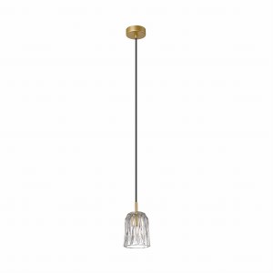 P0590-01A-V7AC TAZZA LAMPA WISZĄCA ZŁOTA/GOLD