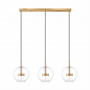 P0428-03J-L4AC ENCELADUS LAMPA WISZĄCA ZŁOTA/GOLD