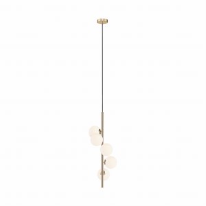 P0574-05E-F7AA ARCTURUS LAMPA WISZĄCA ZŁOTA/GOLD