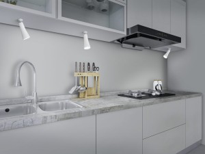 MAXI R52121131 lampa biurkowa lub na klips biała LED 2W DIM ładowana