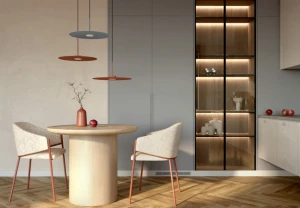 SIMONE TERRACOTTA 11412 lampa wisząca ceglasta fi 40cm 1xGX53