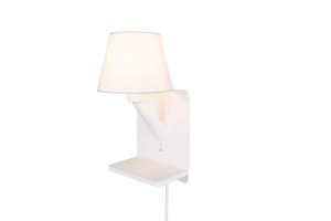 COMFORT 262670131 kinkiet z ładowarką indukcyjną i usb biały