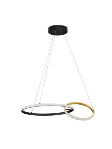 CHULUMANI LE44820 Lampa wisząca LED nowoczesna dwukolorowa z pierścieniami