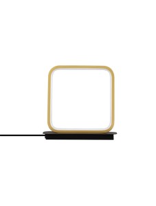 CHULUMANI LE44823 Lampa stołowa Kwadratowa złota lampa z nowoczesnym designem