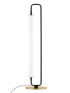 HUANTA LE44428 Lampa stołowa Elegancka walcowa lampa z metalową podstawą