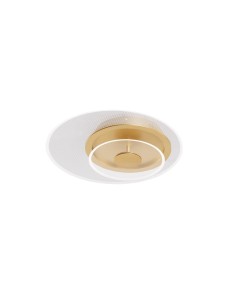 HUARAL LE44441 Lampa sufitowa LED okrągła złota z regulacją jasności