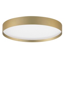 HURTADO LE44878 Okrągła lampa sufitowa LED o złotym wykończeniu  z możliwością ściemniania