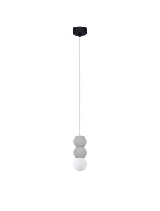 IBAGUE LE44663 Lampa wisząca nowoczesna Trzy kuliste klosze Elegancka lampa