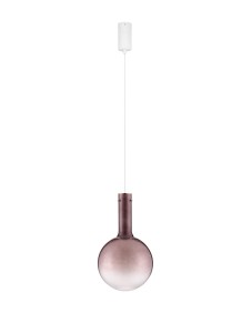 JAVIER LE44485 Lampa wisząca LED o kulistym kloszu z efektem ombre Ściemnialna